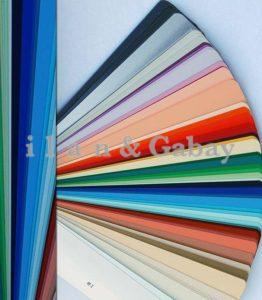 מגוון צבעים לצביעת ריהוט משרדי