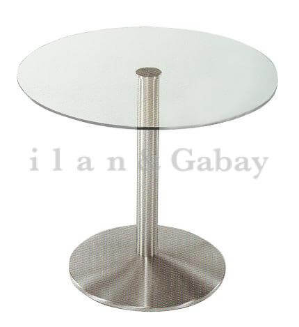 קארוט – שולחן המתנה זכוכית עגול